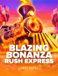 blazing bonanza rush express official logo